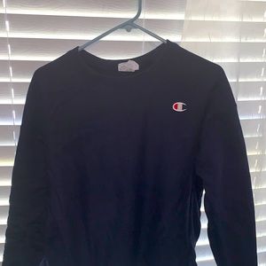 Navy blue champion crew neck